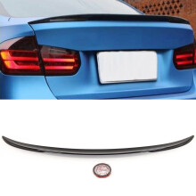 BMW 3 Series F30 M Performance Style Rear Trunk Boot Lip Spoiler Gloss Black New