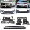 BMW 5 G30 M Performance Style Full Body Kit Front Rear Bumper Diffuser Side Skirt New 2