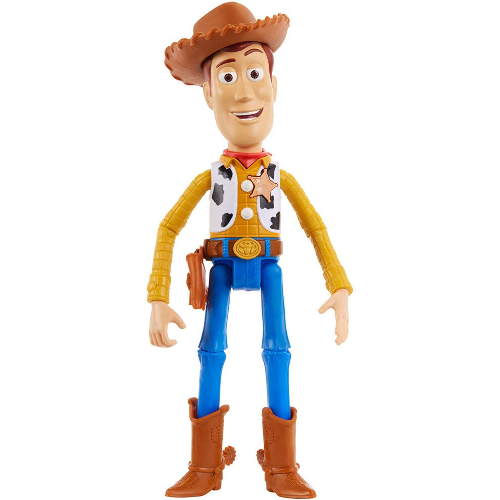 Disney Toy Story GJJ07 Pixar True Talkers Woody Figure, Multi