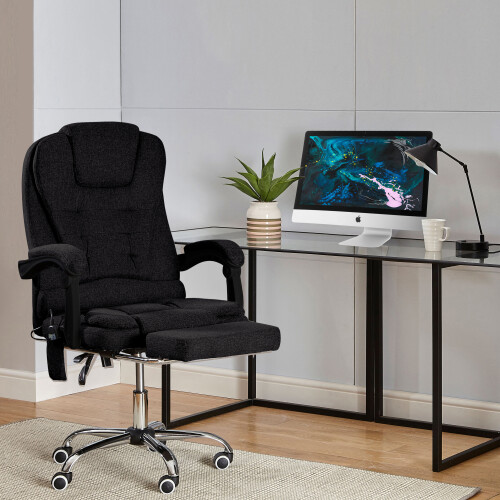 NEO Neo Gaming Computer Recliner Massage Chair With Footrest 1