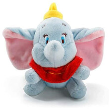XIMDLS Cute Dumbo plush toy doll, stuffed toys, children (blue) 25 cm