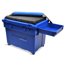 Koala Products Team Fishing Tackle Seat Box, Cushion, Side Tray & Padded Strap