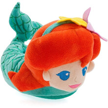 Disney Ariel Plush Slippers for Kids - The Little Mermaid Multi