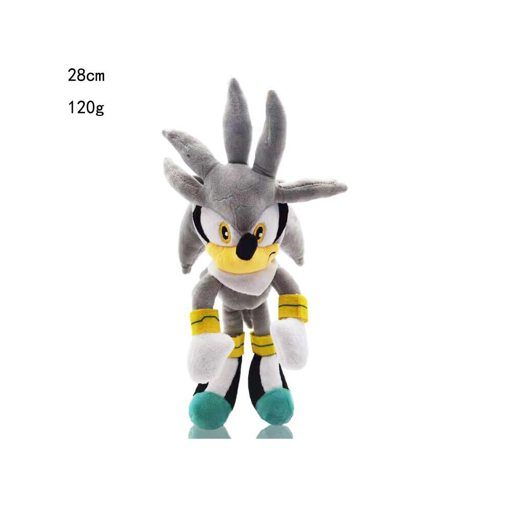 (Gray) Sonic the Hedgehog 12" Classic Plush Toy