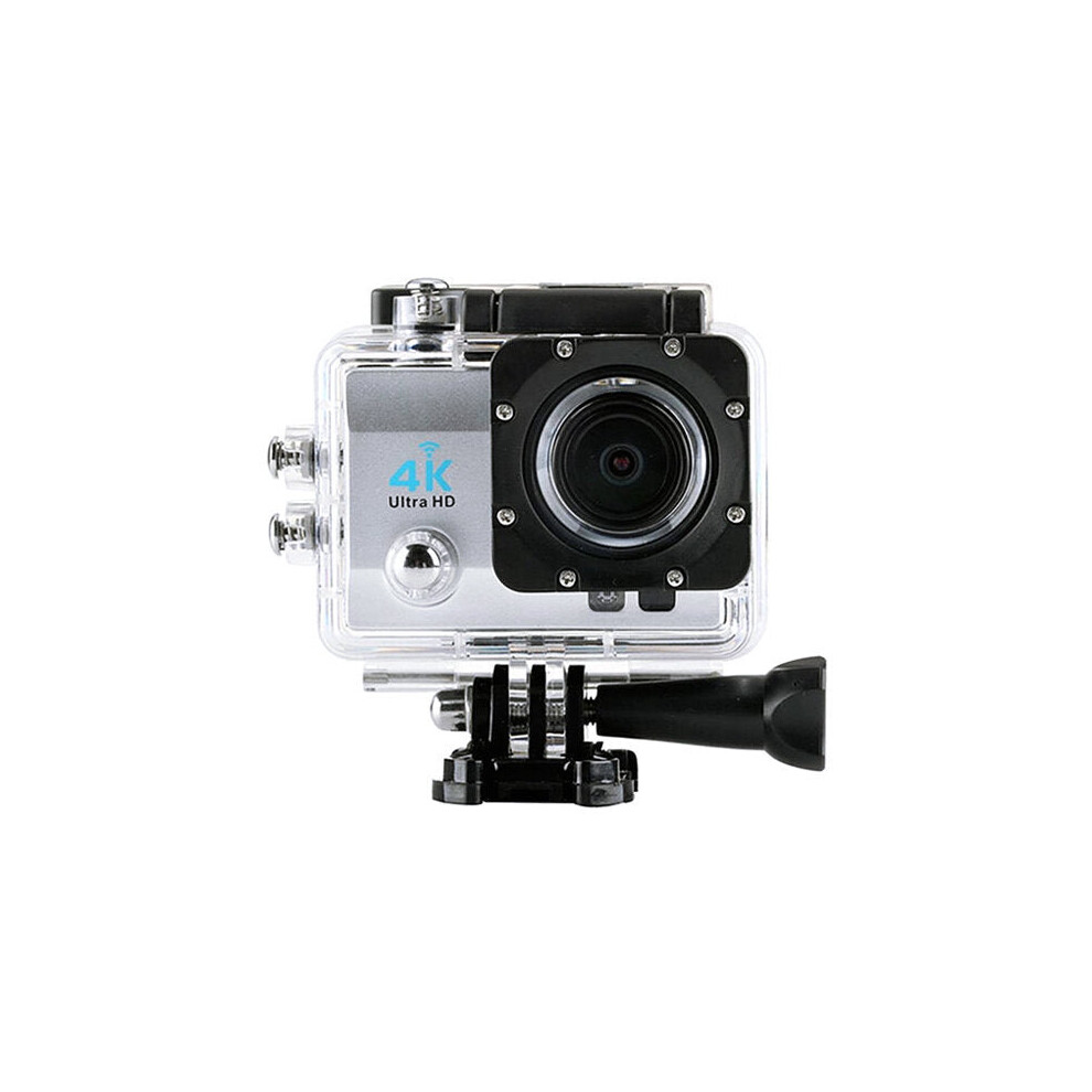 ( Gray) Sports Action Camera Dv Wifi 4K 2.7K 2 Inch Screen 170 Degree Wide Angle Lens Light/Gray 6112211896465