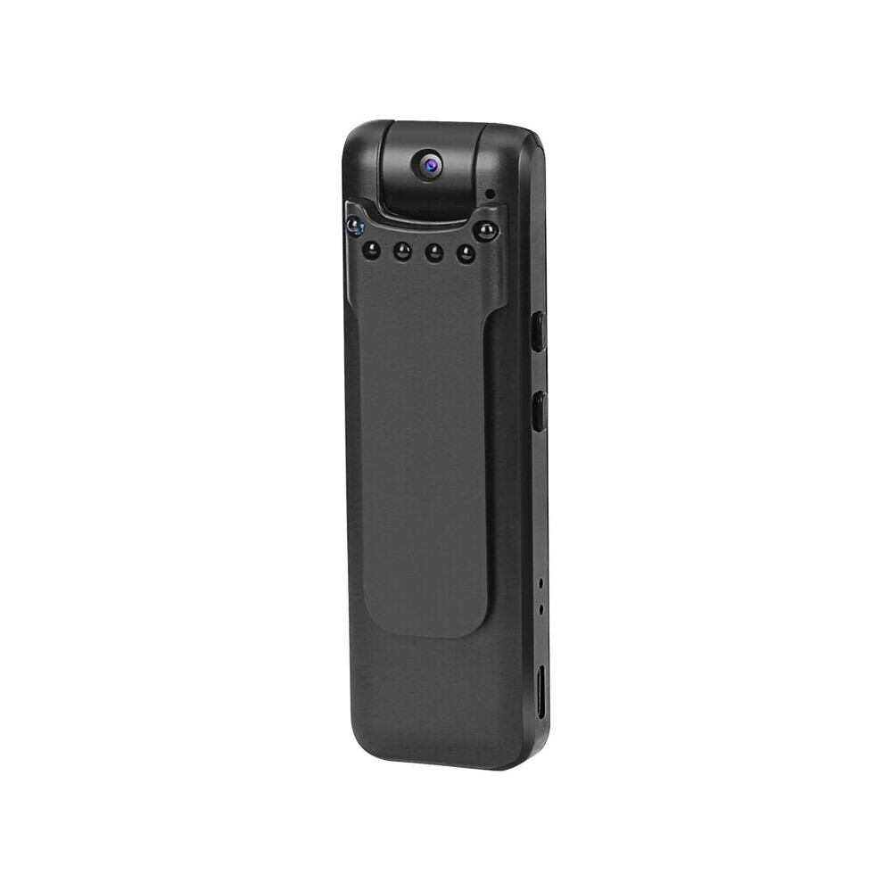 Camcorder HD 1080P Mini Voice Recorder Video Camera DV with Clip Support Memory Card for Recording Conference Home Security