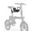 Children's Bicycle Front Seat With Armrest Folding Removable 3