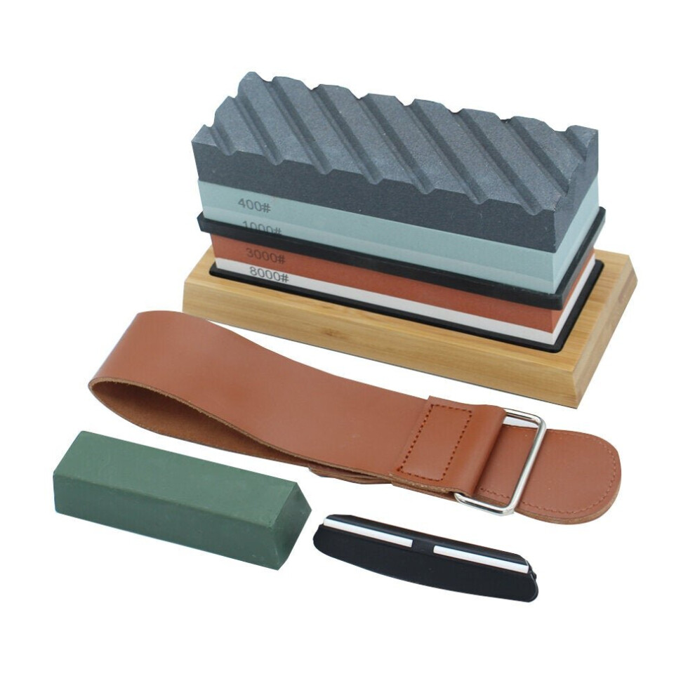 400/1000 3000/8000 Grit Sharpening Stone Double-Sided Gindstone For Kitchen Cutter Sharpener Stone Whetstone Sharpening Tools 3654659388216