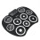 Portable Electronic Roll Up Drum Set Kit 9 Silicon Pad for Beginner 3