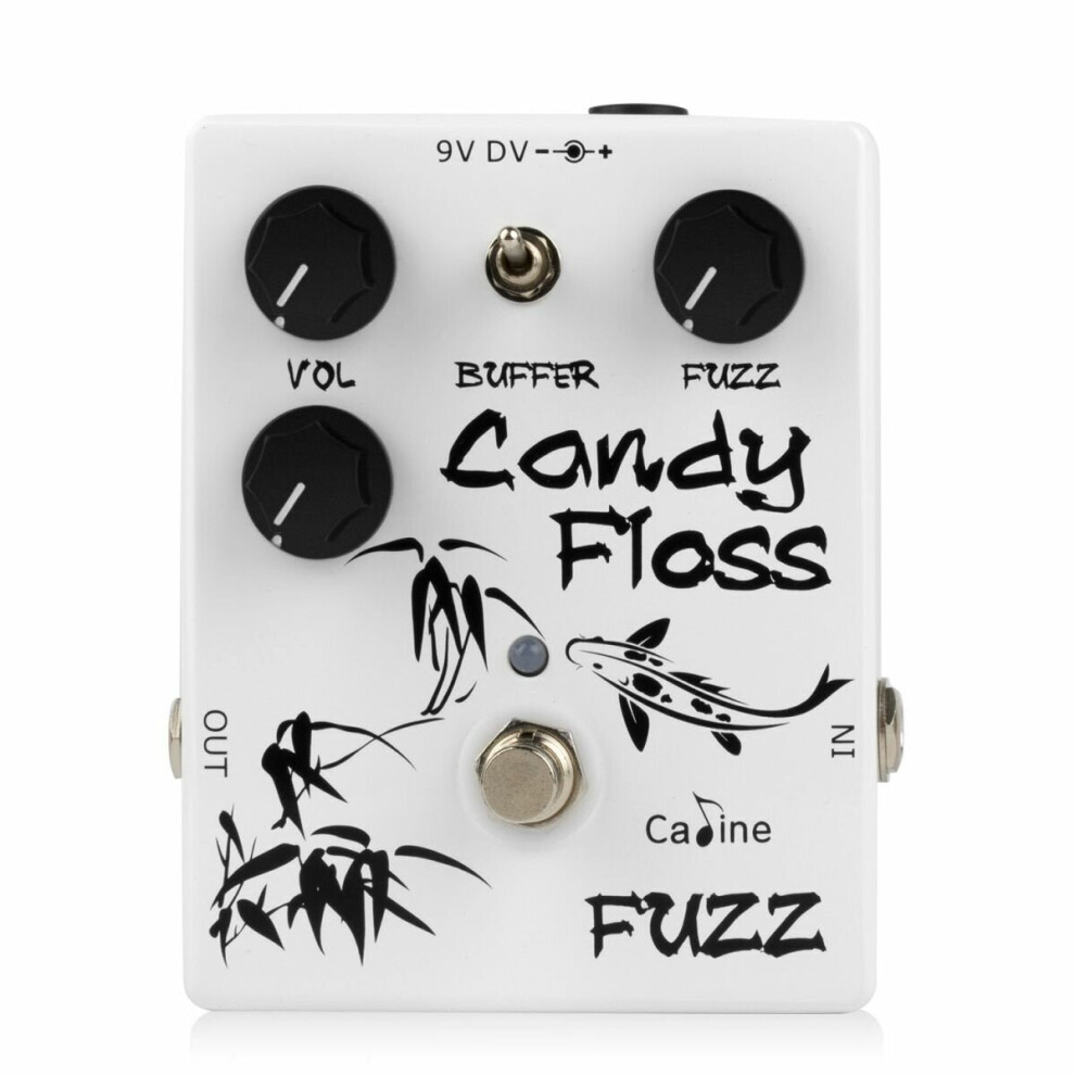 Candy Floss Fuzz Guitar Effect Pedal Aluminum Alloy With True Bypass Guitar Parts