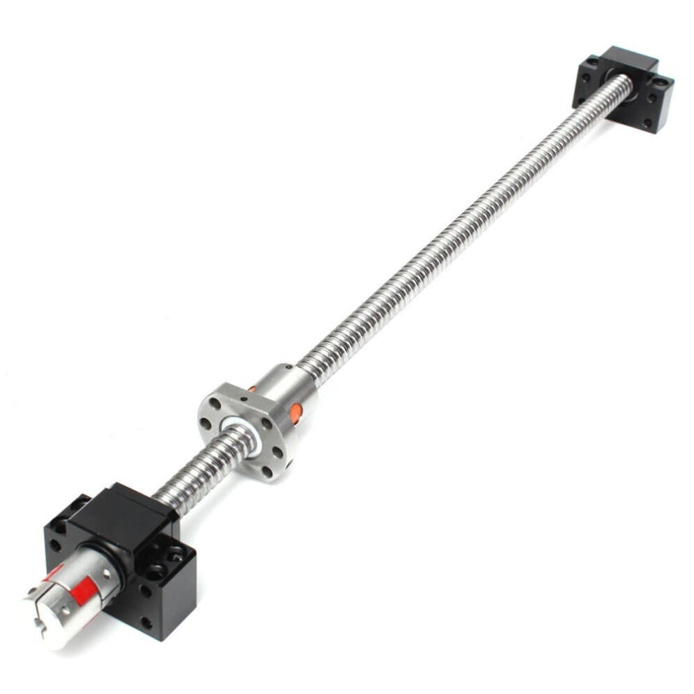 500Mm Ball Screw With Bk12 Bf12 Supports And 6.35X10mm Coupler For Cnc 3654659375049