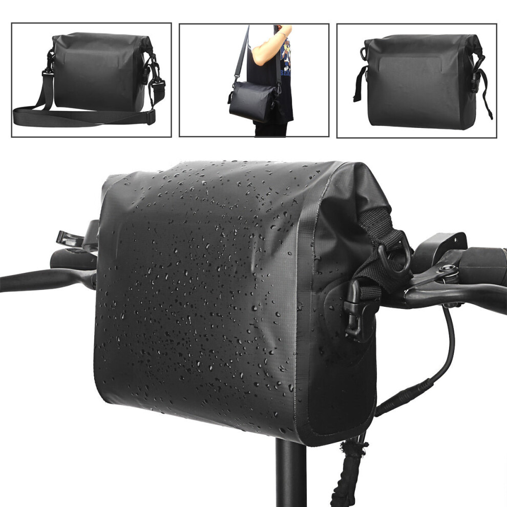 Electric Scooter Cycling Bicycle Front Handlebar Storage Bag Mountain