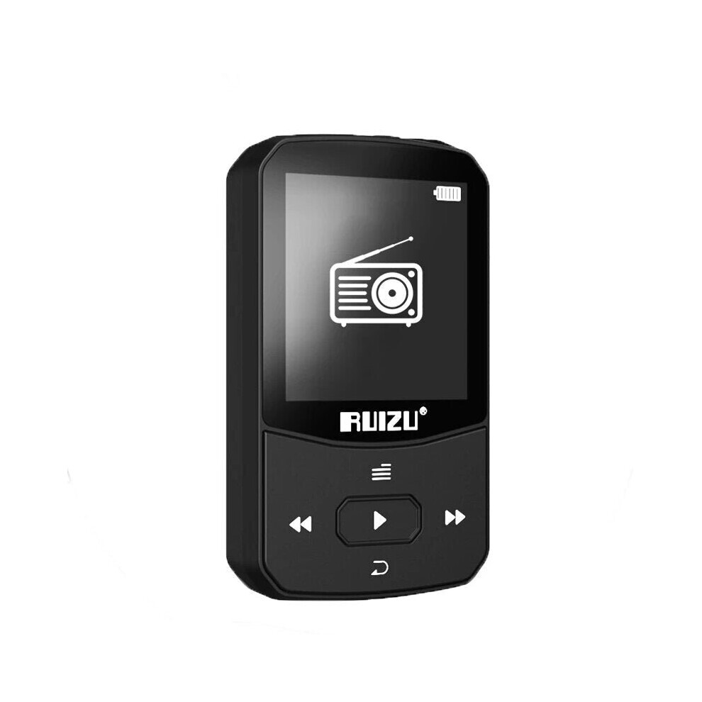 (8Gb) Mp3 Player Bluetooth Lossless Sport Music Supports Fm Radio Recording Video E-Book Pedometer Tf Card Black 6112211954394