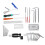 25Pcs Guitar Maintenance Repair Tools Full Set Tool Kit Pliers with Bag Luthier 4