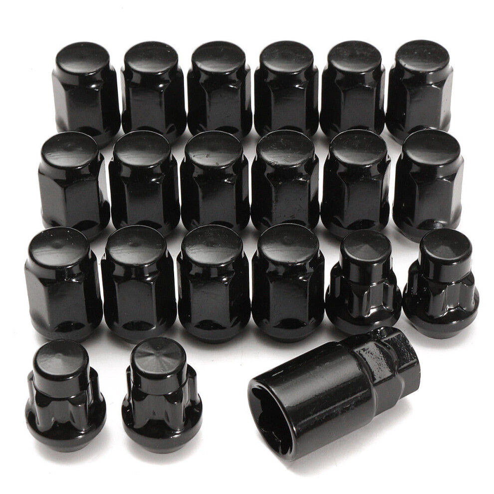 20Pcs/Set M12 X 1.5 Wheel Nuts 19Mm Hex Locking Nut Blots 3654659271785
