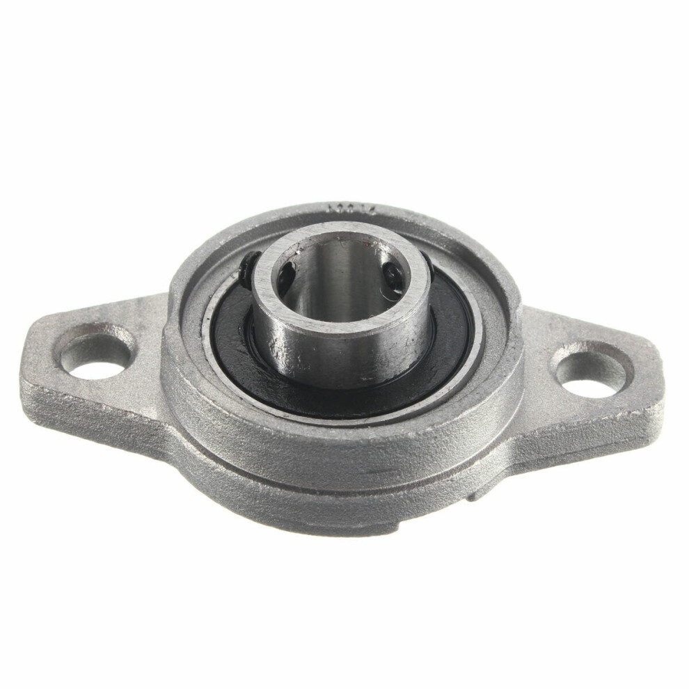 4pcs Zinc Alloy Pillow Block Flange Ball Bearing 12mm Bore Diameter KFL Bearing