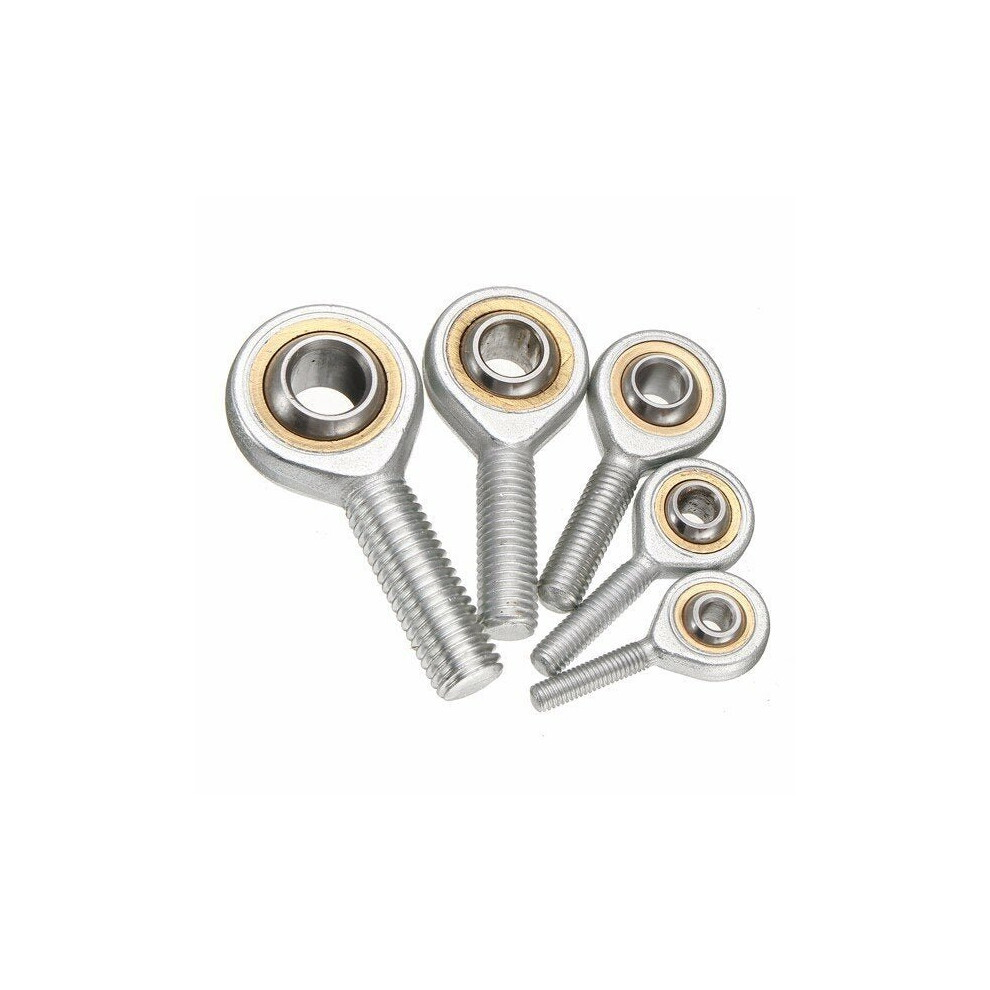 (M8) Male Joint Right Thread Rod End Joint Bearing Liner Performance Rod End Bronze 3654659390226