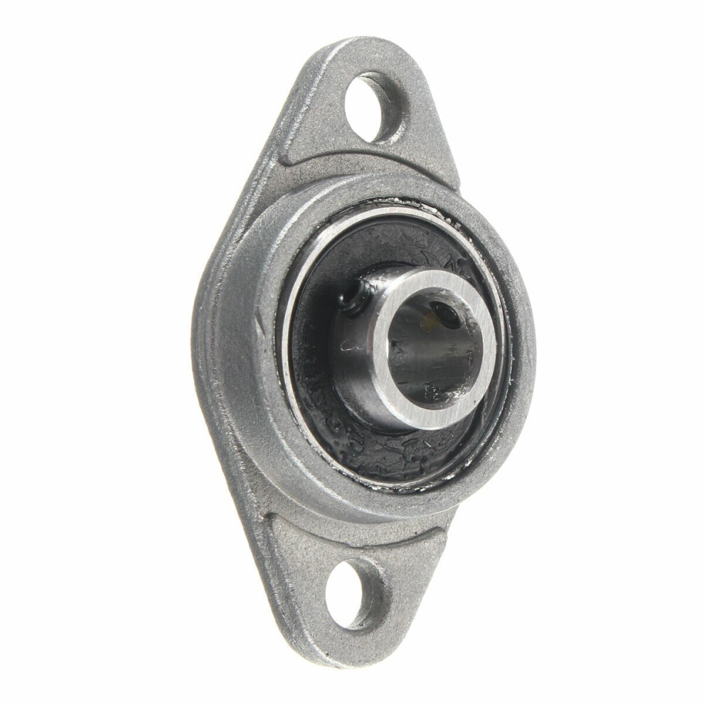 2pcs Zinc Alloy Pillow Block Flange Ball Bearing 8mm Bore Diameter KFL Bearing