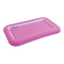 Avenli 85490 Kids Airbed / Single Size Flocked Air Mattress / Pink / 152cm x 89cm x 17.5cm