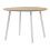 Beliani Round Garden Dining Table ø 105 cm Light Wood CAVOLI 1