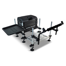 Match Station 4D Mod-Box Seat Box, HD Footplate, Spray Bar & Side Tray