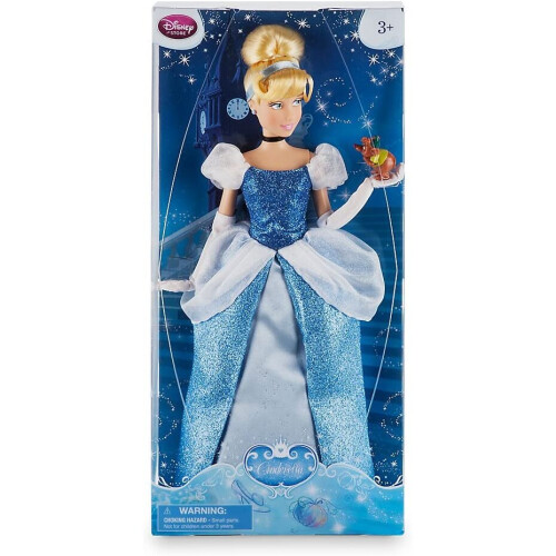 Disney Disney STORE 12 CINDERELLA CLASSIC DOLL WITH GUS GUS Interactive