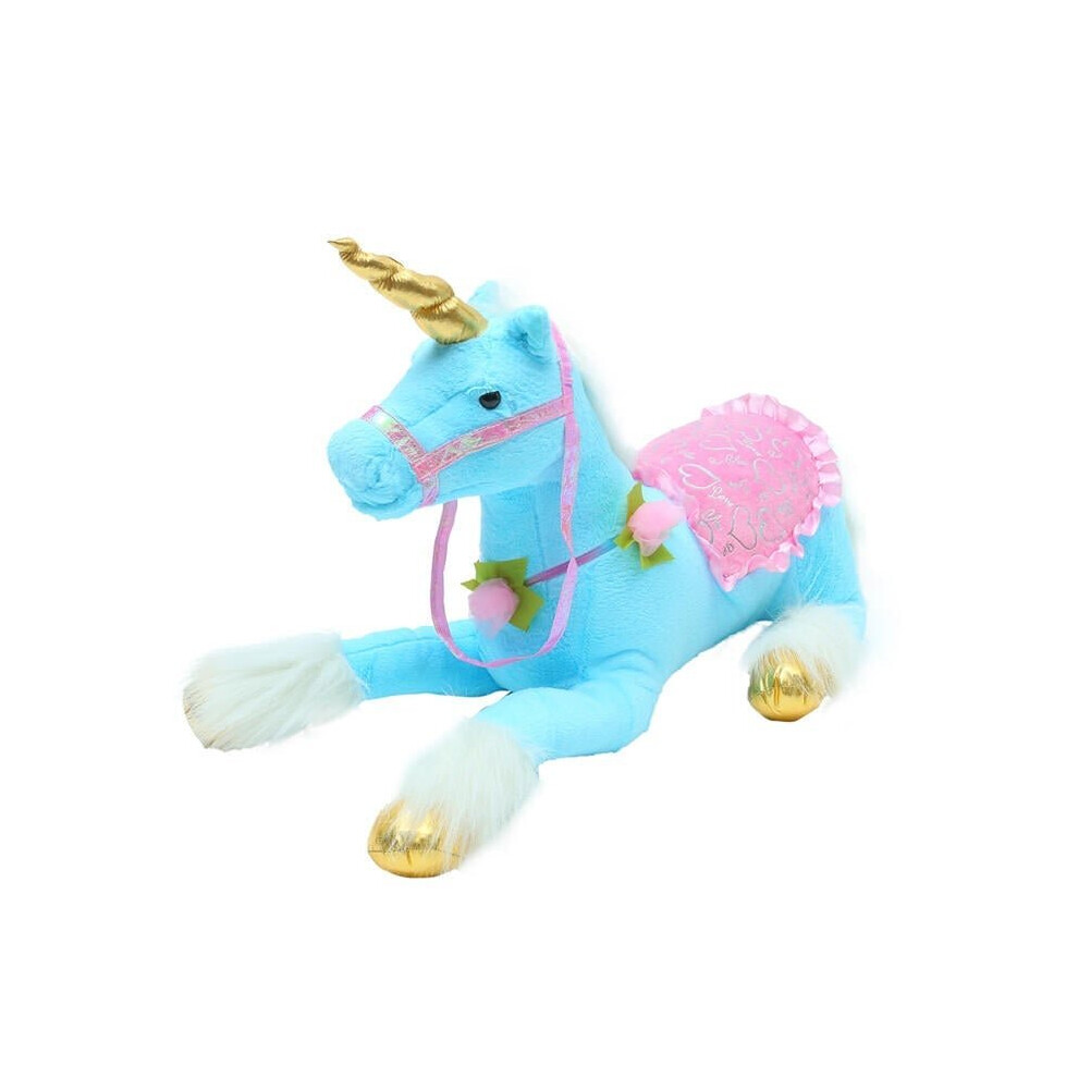 () 85 cm Stuffed Unicorn Soft Giant Plush Animal Toy Soft Animal Doll