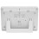 Radio Controlled LCD Wall Mountable and Desk Clock ( White  ) 6
