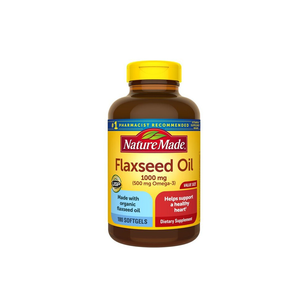 Nature Fabriqu D'huile De Lin 1000 Mg De Poisson Omega 3 N Dom-image