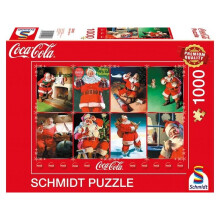 Puzzel Coca Cola Kerstman 1000 stukjes Schmidt Spiele - Multicolor - Vanaf 12 jaar