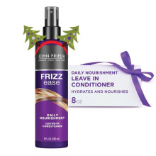 John Frieda Frizz Ease Daily Nourishment Leave In Conditioner, 8 fl oz