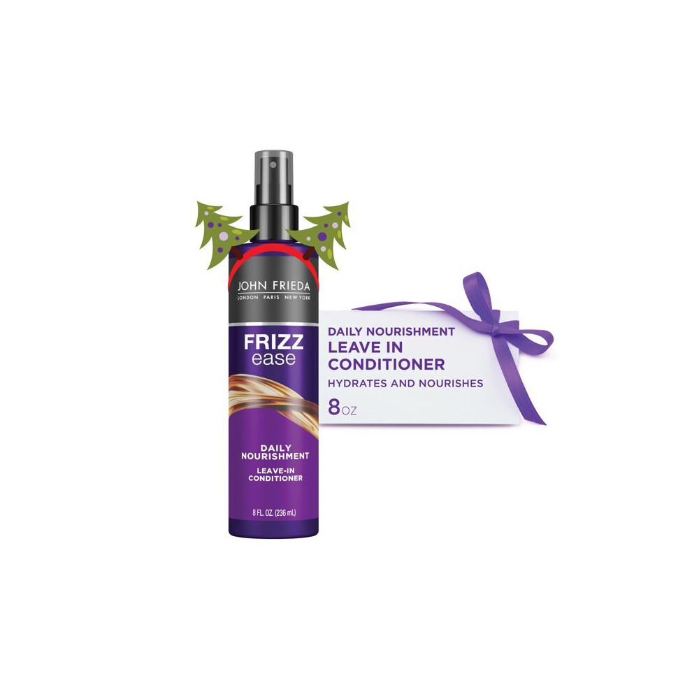 John Frieda Frizz Ease Daily Nourishment Leave In Conditioner, 8 fl oz