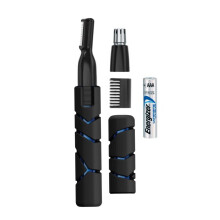 Wahl Micro Groomsman Lithium powered pen trimmer, Black/Blue 5640-4701