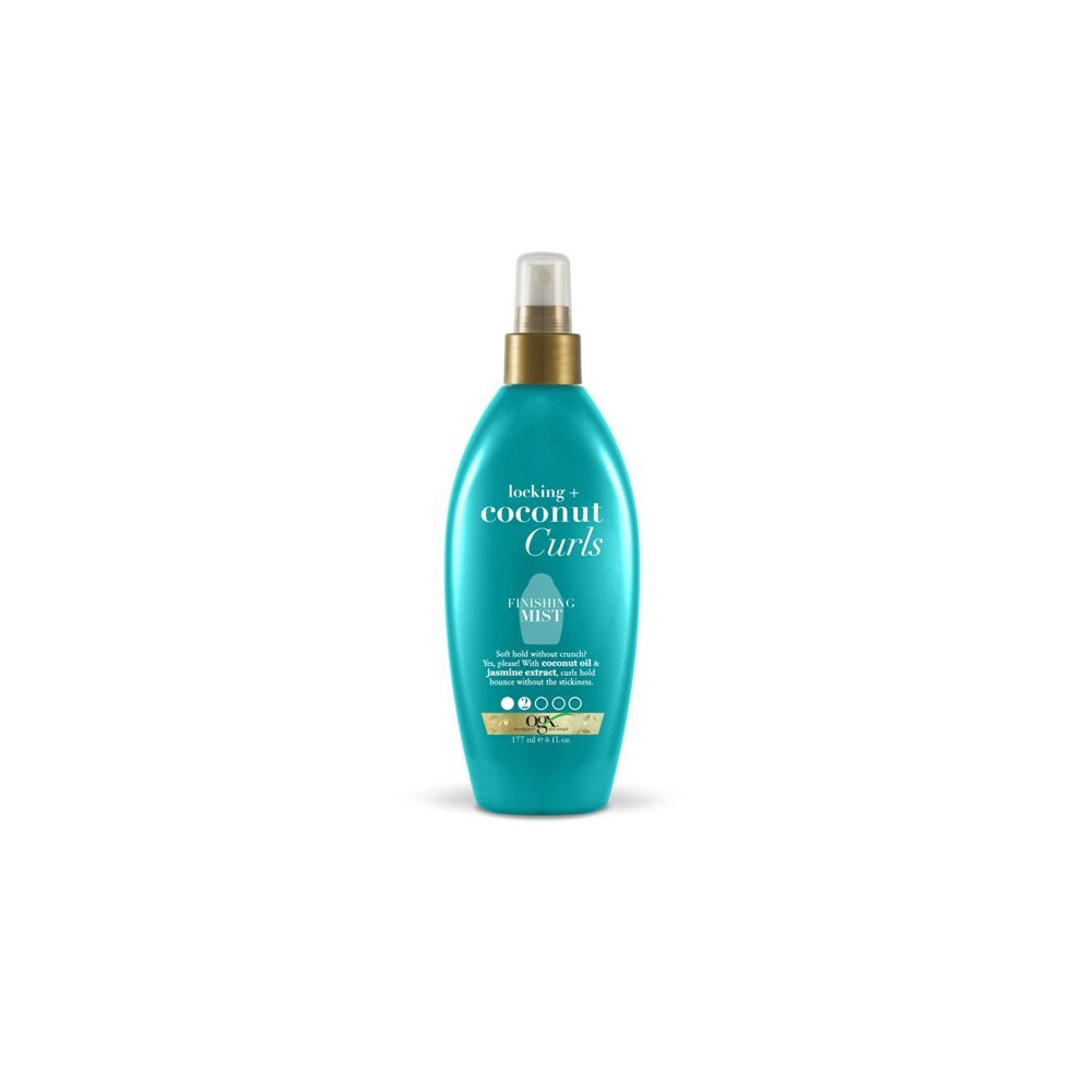 OGX Locking + Coconut Curls Finishing Mist, 6 FL OZ