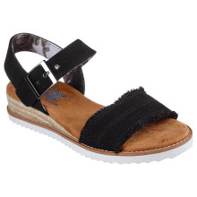 Skechers Sandalo Donna Desert Kiss - Adobe Princess, Nero, 8