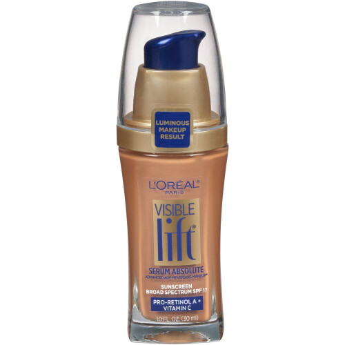 L’Oréal Paris L'Oreal Paris Visible Lift Serum Absolute Lightweight Foundation, Classic Tan, 1 fl oz