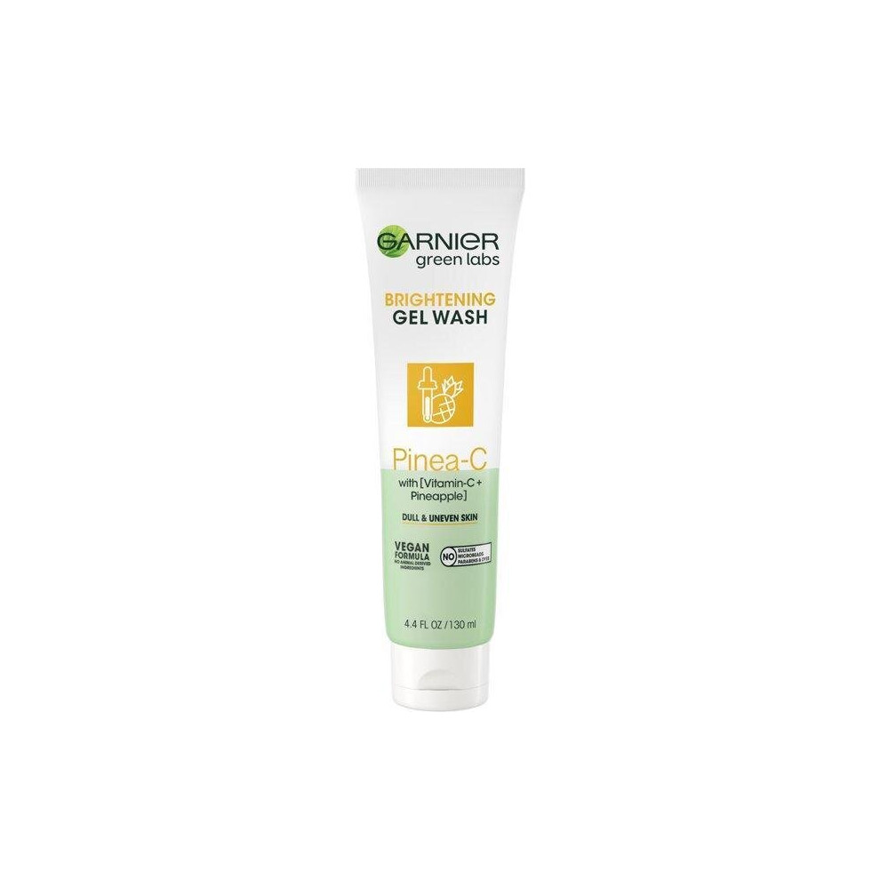 Garnier Green Labs Pinea-C Brightening Gel Washable Cleanser, 4.4 fl. oz.