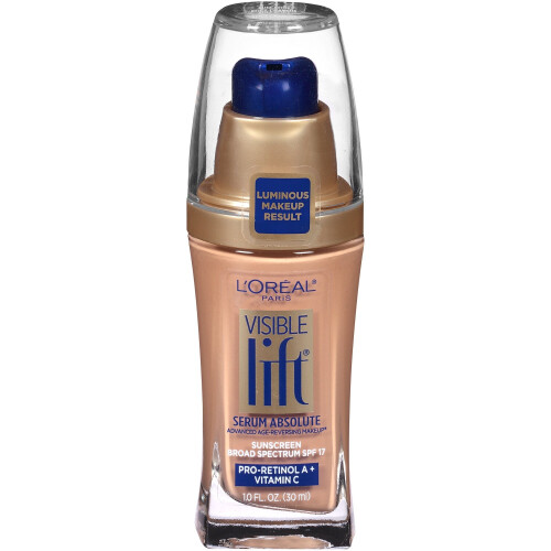 L’Oréal Paris L'Oreal Paris Visible Lift Serum Absolute Lightweight Foundation, Buff Beige, 1 fl oz