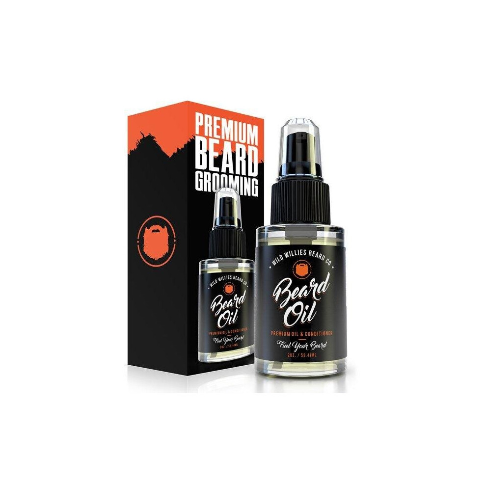 Wild Willies Beard Oil And Conditioner, 2 Fl Oz