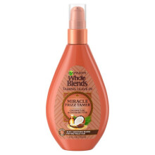 Garnier Whole Blends Miracle Frizz Tamer 10-in-1 Coconut Leave-In Treatment, 5 fl. oz