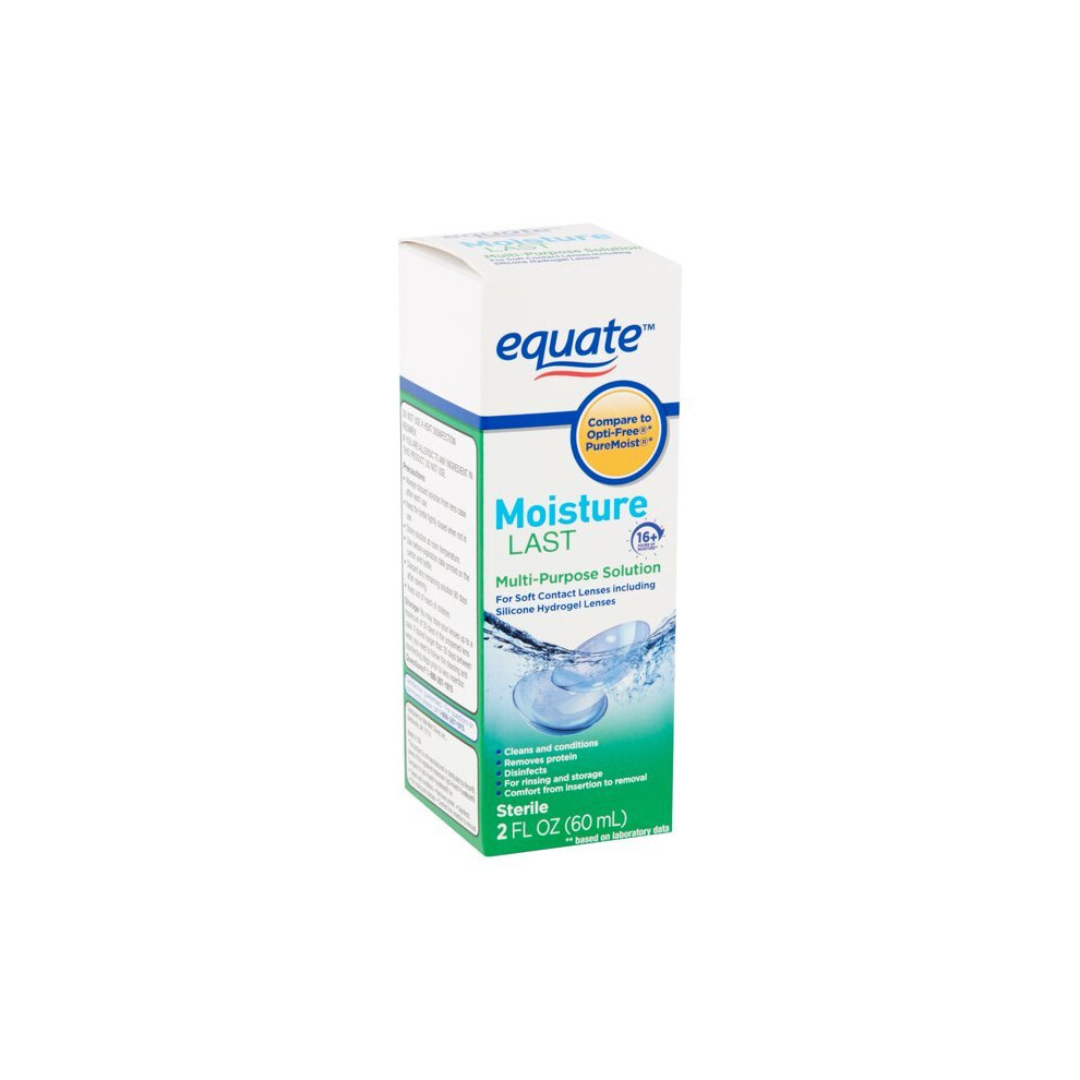 Equate Moisture Last Multi-Purpose Solution, 2 Fl Oz