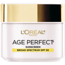 L'Oréal, Alder Perfekt Anti-Svingende + Lige Toner, Kollagen Ekspert Fugtighed, SPF 30, 2.5 oz (70 g)