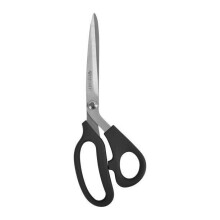Westcott All Purpose Plus Scissors, 9", Bent, Stainless Steel, for Craft, Black, 1-Count