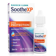 Soothe XP Eye Drops for Dry Eye Symptoms, Xtra Protection Lubricating Eye Drops – from Bausch + Lomb, 0.5 FL OZ (15 mL)
