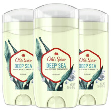Old Spice Deodorant for Men, Deep Sea Scent, 3 Oz, 3 Pack