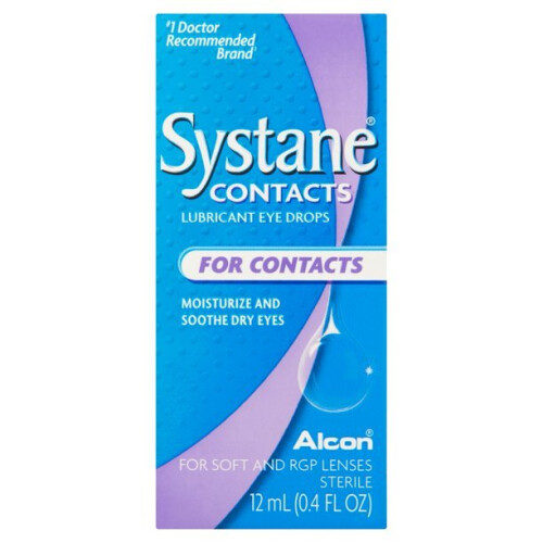 Systane Contacts Lubricant Eye Drops, 0.4 FL OZ