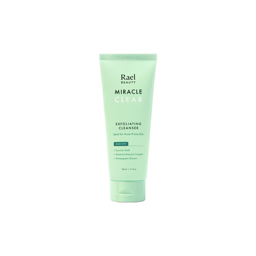 Rael Miracle Clear Exfoliating Cleanser for Acne-Prone Skin 5.1 oz