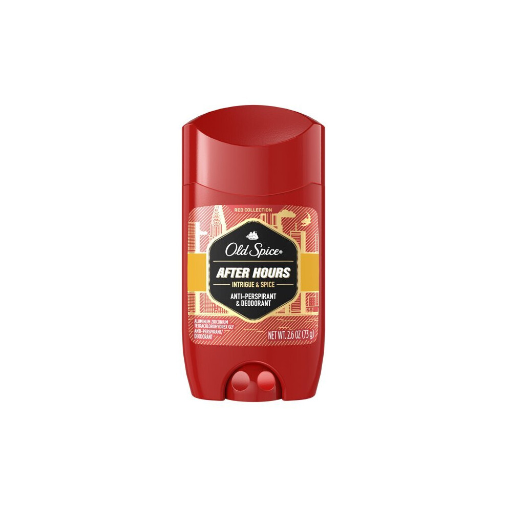 Old Spice Invisible Solid Men's Antiperspirant Deodorant, After Hours Scent, 2.6 Oz.