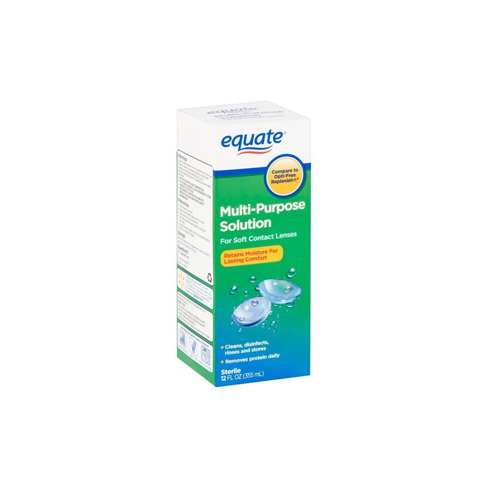 Equate Multi-Purpose Solution, 12 Fl Oz