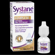 Systane Complete Dry Eye Care Symptom Relief Eye Drops, 10 ml